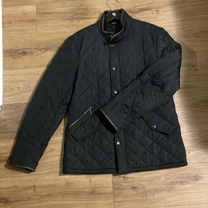 Barbour Powell Quilted Jacket Navy Large